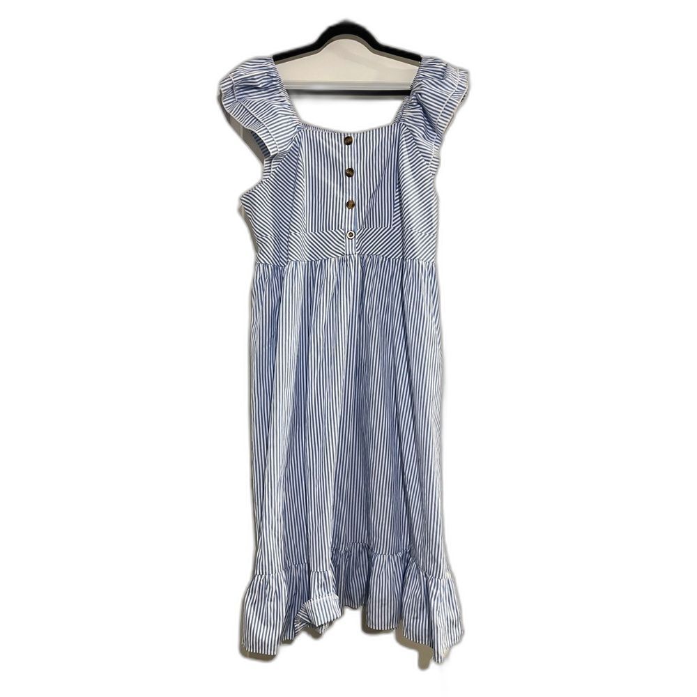 SHEIN Women’s Blue Striped Dress